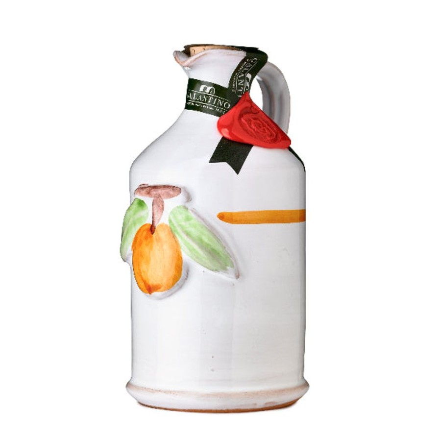 Olive Oil Frantoio Galantino | Orange Extra Virgin Olive Oil Ceramic