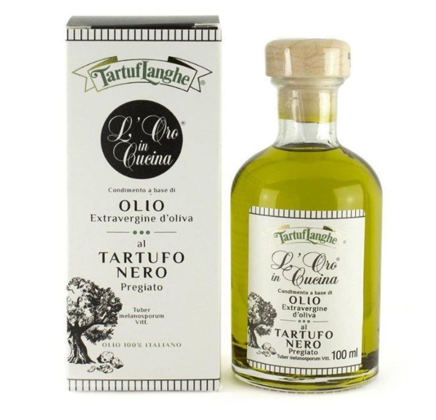 Olive Oil TartufLanghe | Black Truffle Extra Virgin Olive Oil