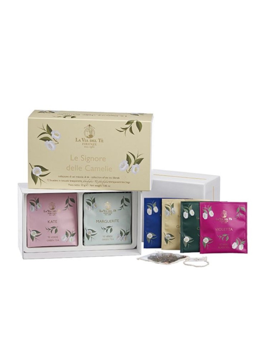 Pantry La Via del Té | Camelie Tea Gift Box-12 Tea Bags