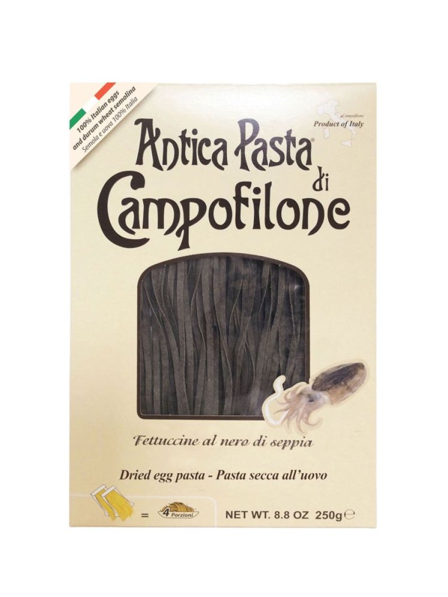 Pasta & Rice Antica Pasta | Black Squid Ink Fettuccine