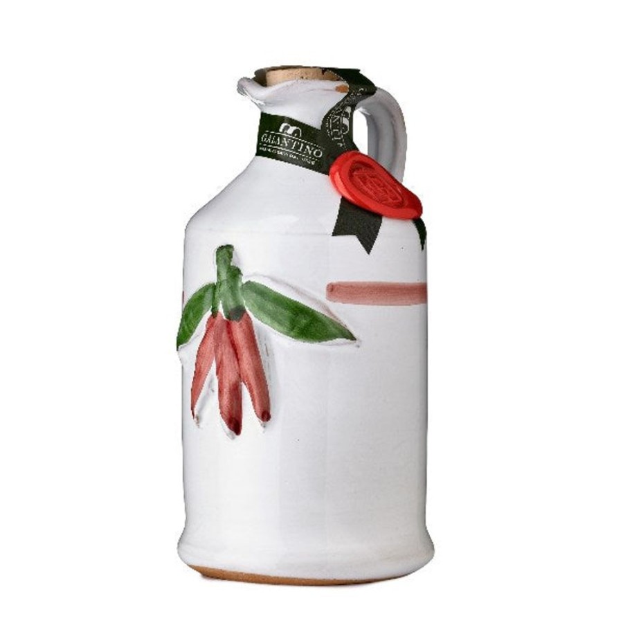 Olive Oil Frantoio Galantino | Peperoncino Extra Virgin Olive Oil Ceramic