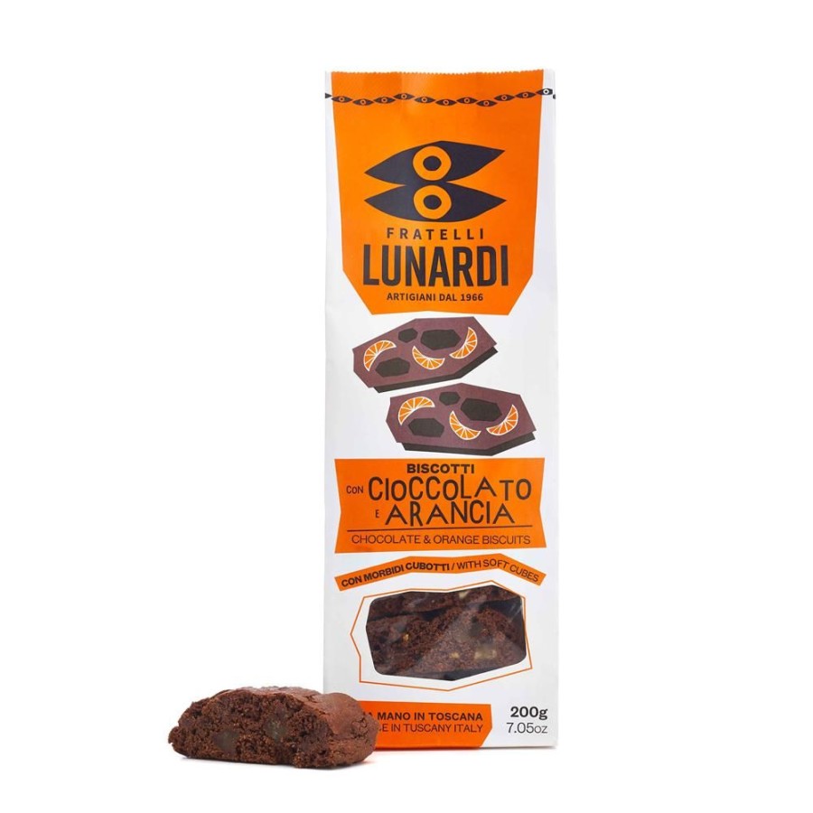 Sweets Fratelli Lunardi | Chocolate Orange Biscotti