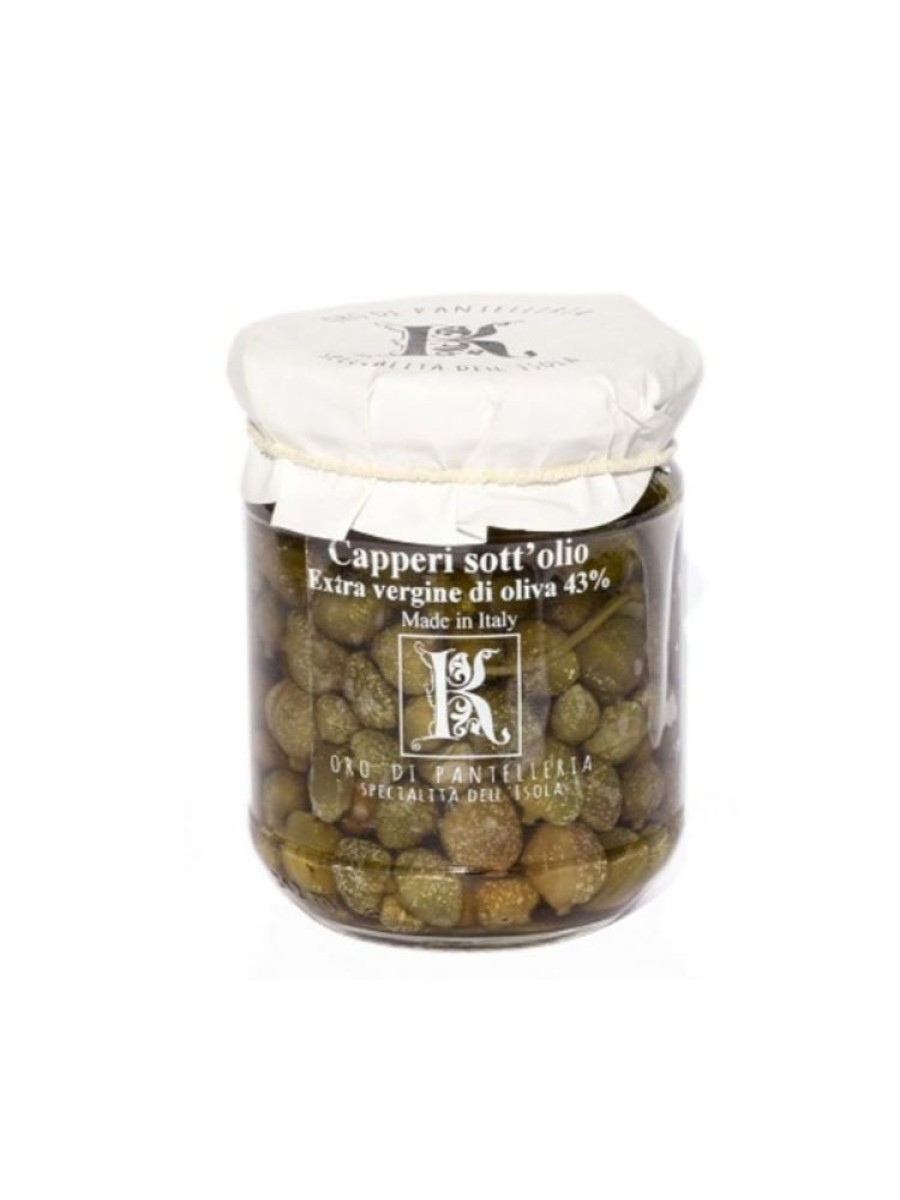 Pantry Kazzen | Capers In Extra Virgin Olive Oil