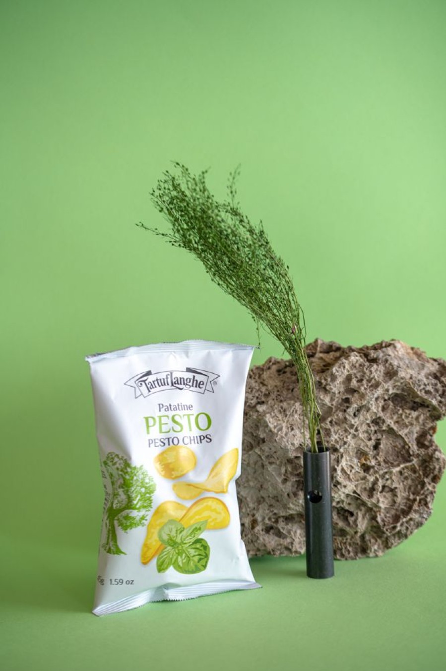 Tomatoes & Sauces TartufLanghe | Basil Pesto Chips-Case Of 9