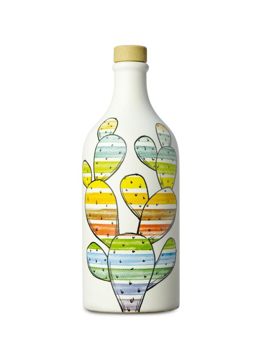 Olive Oil Frantoio Muraglia | Cactus Extra Virgin Olive Oil Ceramic