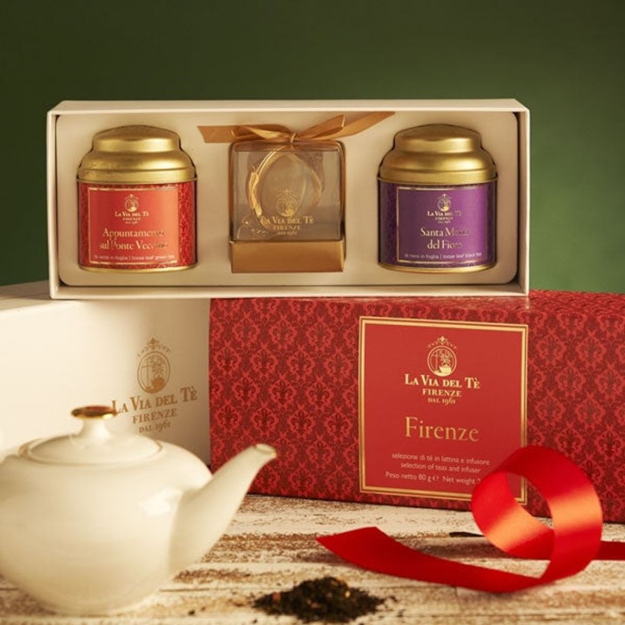 Pantry La Via del Té | Firenze Loose Leaf Tea Gift Box-Two Tins