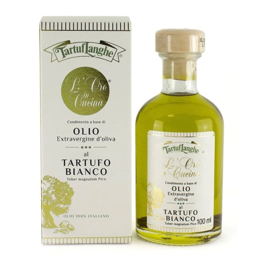 Olive Oil TartufLanghe | White Truffle Extra Virgin Olive Oil