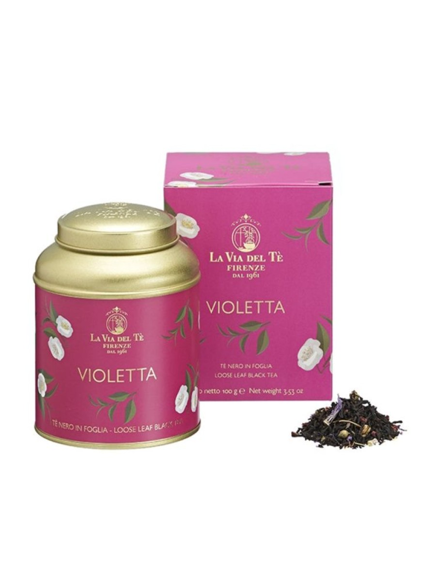 Pantry La Via del Té | Violetta Loose Leaf Tea Tin