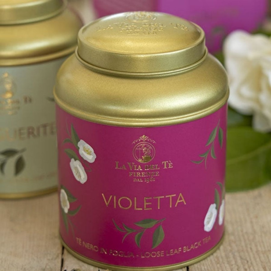 Pantry La Via del Té | Violetta Loose Leaf Tea Tin