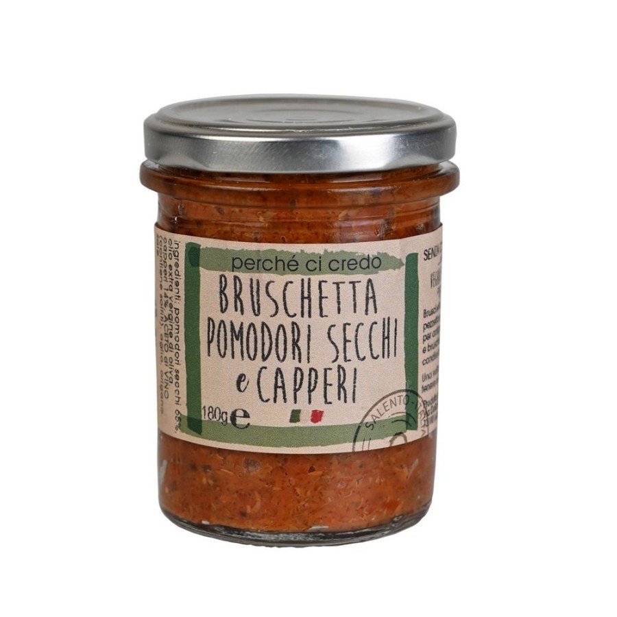 Pantry Perché Ci Credo | Sun-Dried Tomato And Caper Bruschetta