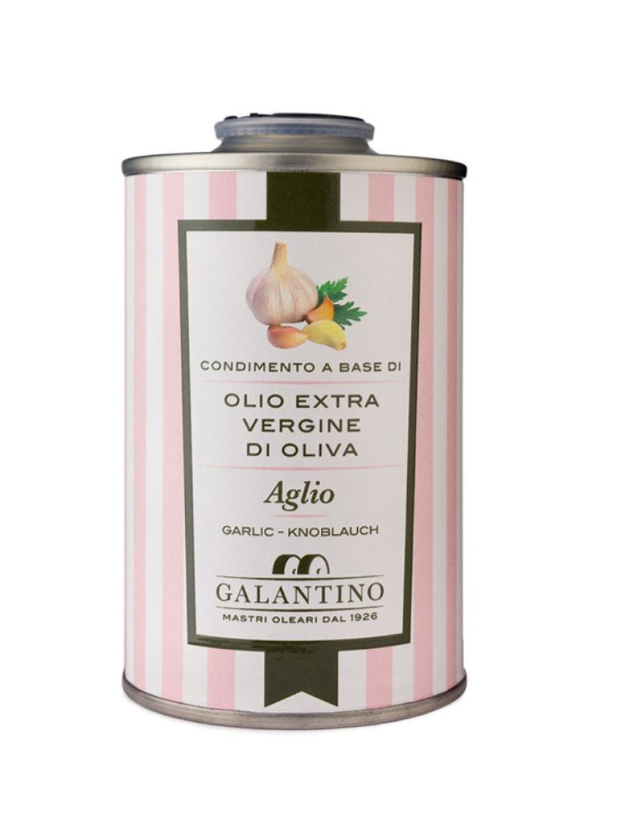 Olive Oil Frantoio Galantino | Garlic Extra Virgin Olive Oil